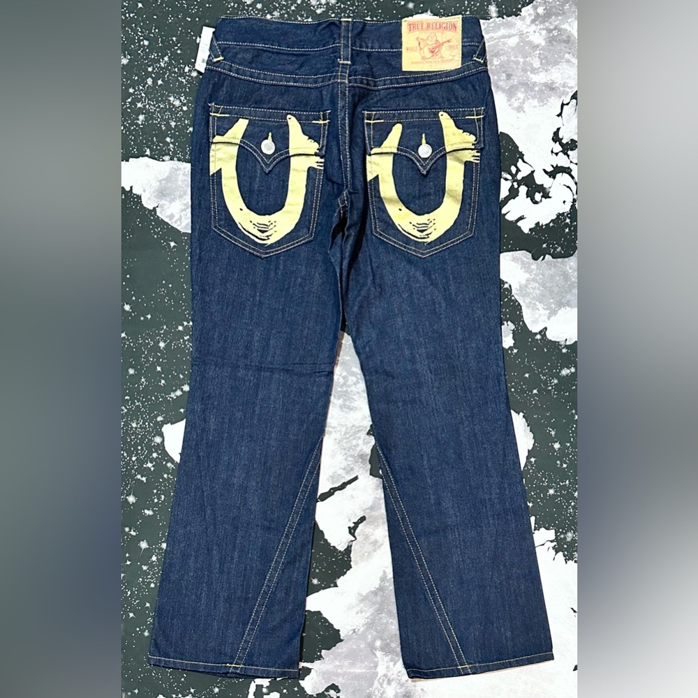 True Religion Horse Shoe Logo Flare Jeans